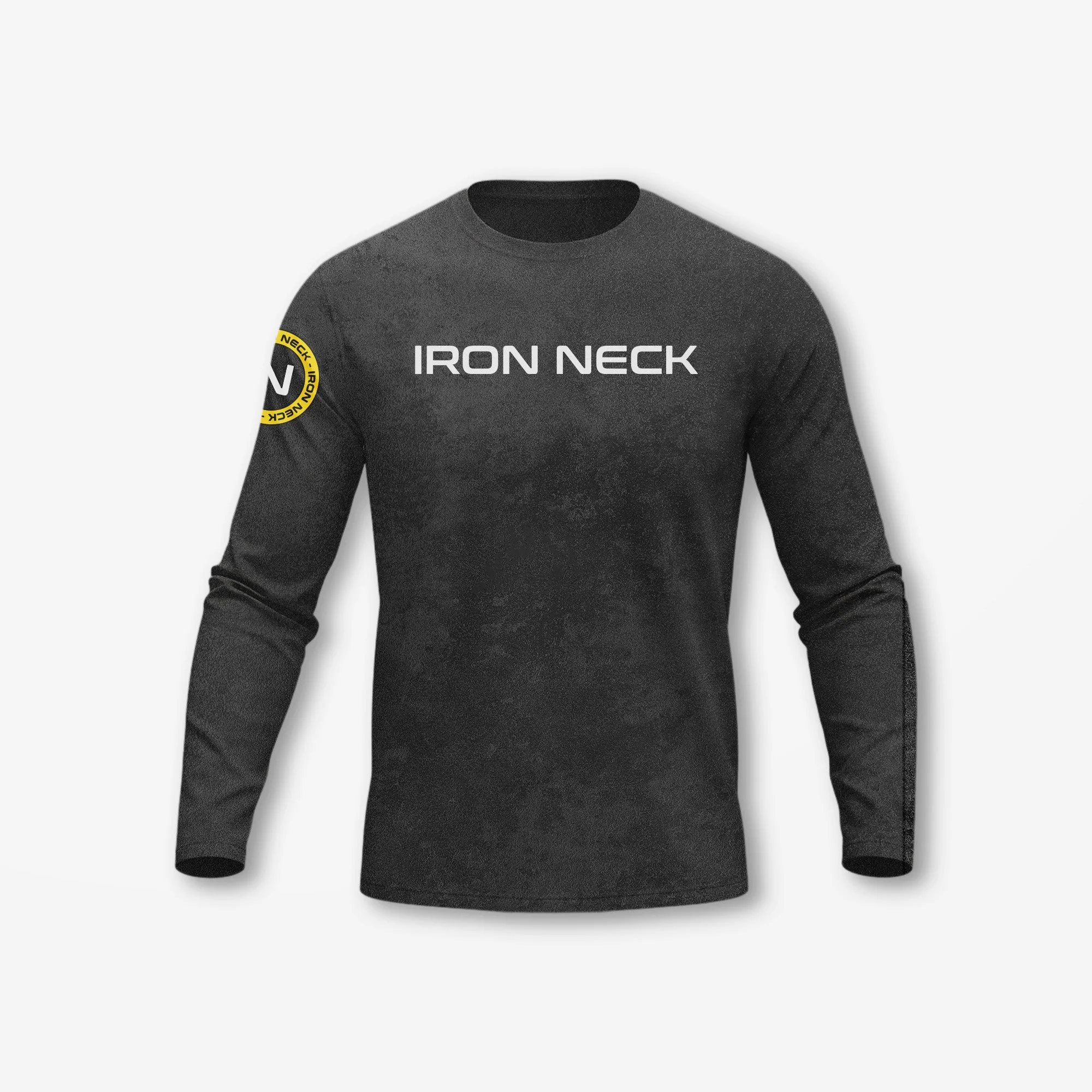 Choke The Ego LS BJJ Rash Guard - Black - Image 4