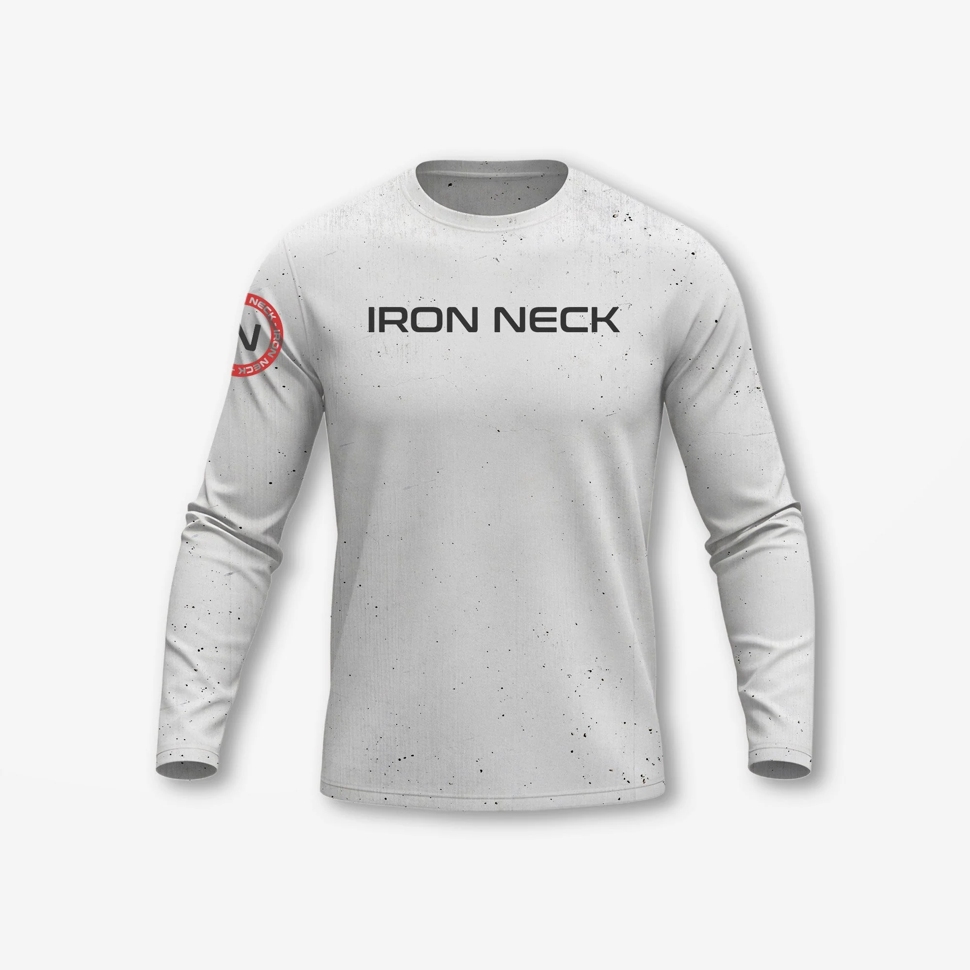 Choke The Ego LS BJJ Rash Guard - White - Image 4
