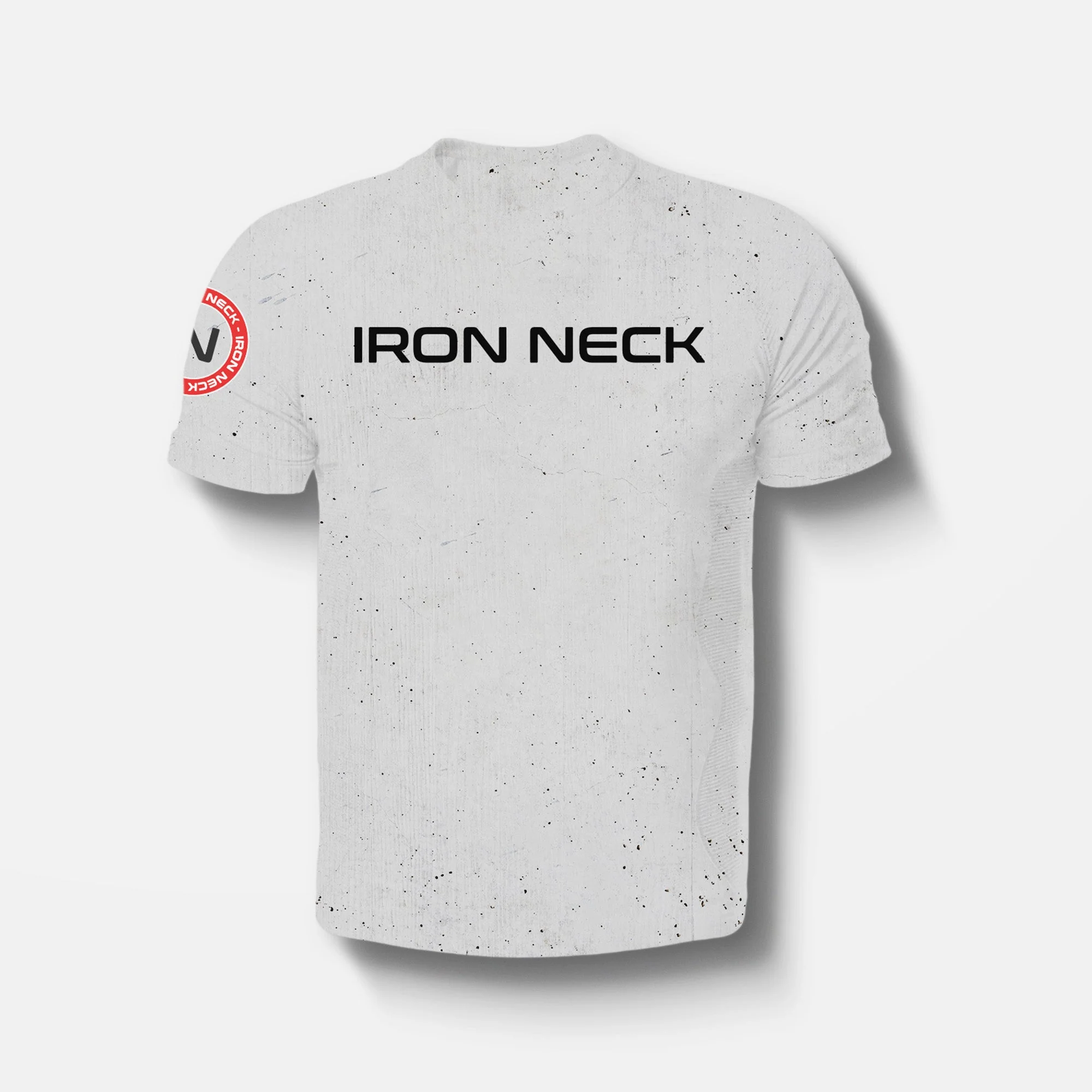 Choke The Ego SS BJJ Rash Guard - White - Image 4